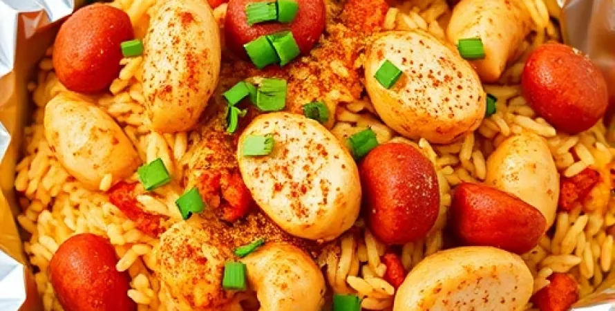 Paquet de jambalaya au poulet