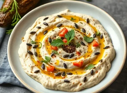 Dip daubier aux aubergines