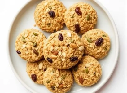 Biscuits à l'avoine sans cuisson
