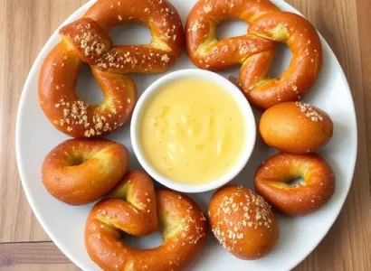 Pretzels chauds