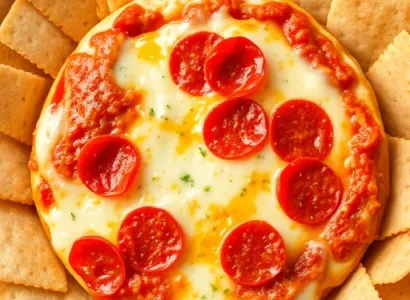 Pizza Dip au Pepperoni