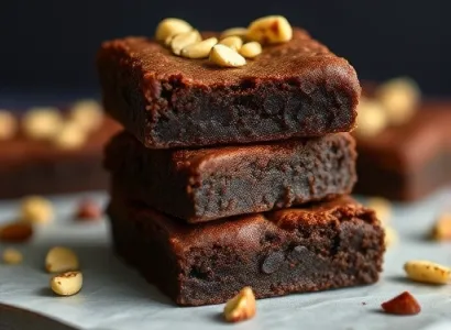 Brownies au Chocolat Sans Sucre