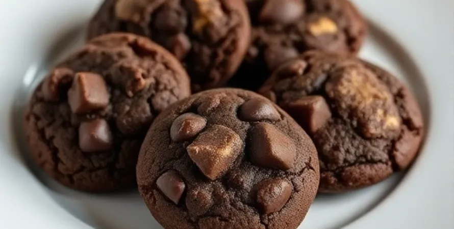 Cookies au chocolat et espresso