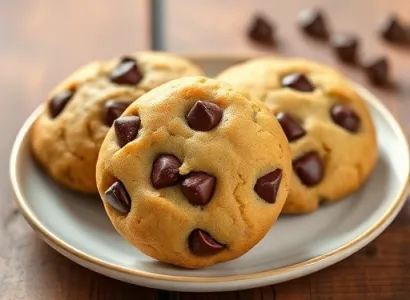 Cookies au Chocolat et au Beurre de Pistache