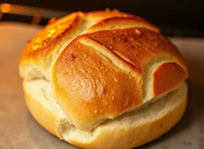 Pain au beurre et ail