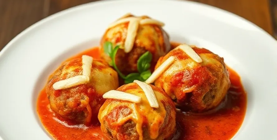 Boulettes de viande italiennes au four