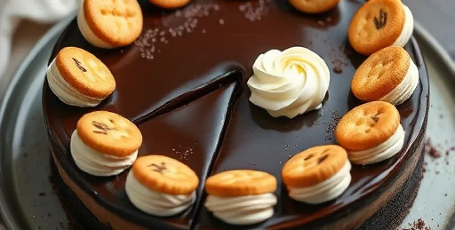 Torte au chocolat et au gingembre