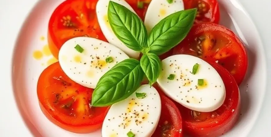 Pâtes caprese