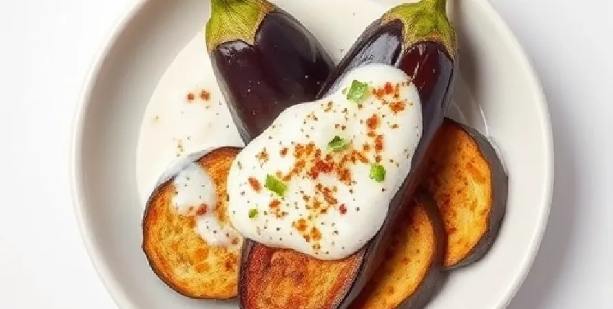 Aubergines au yogourt