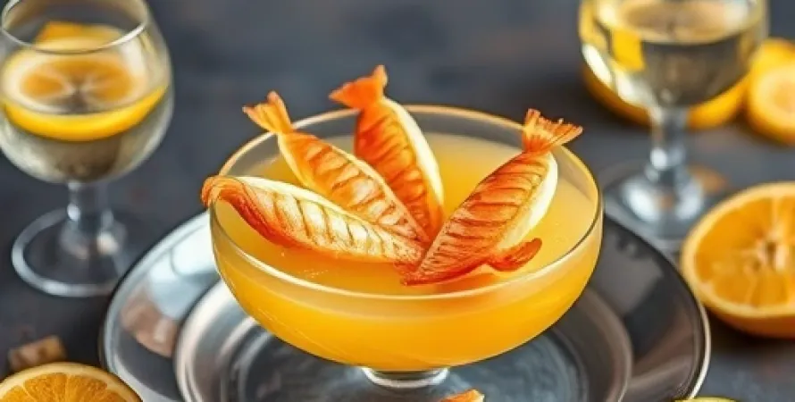 Bouchées de gelée au poisson