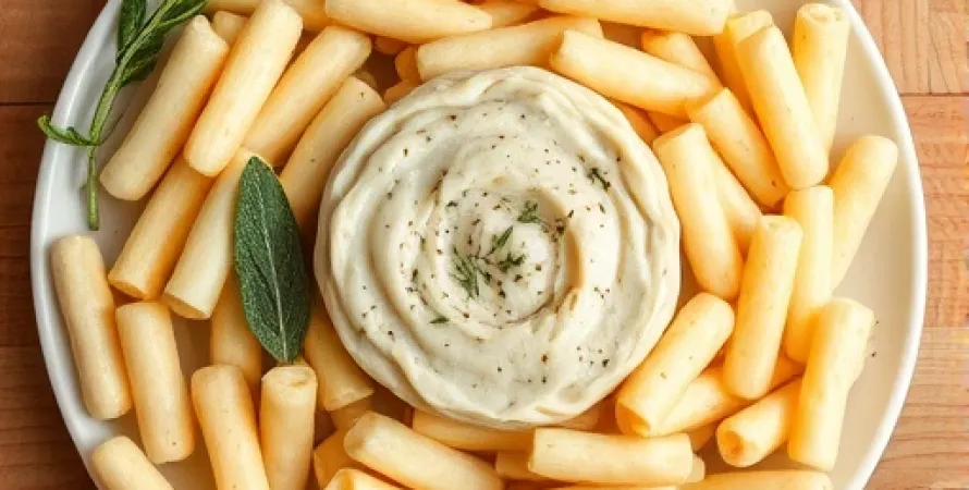 Haricots blancs au sage et ail