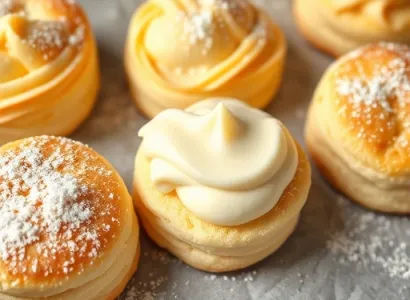 Biscuits crémeux