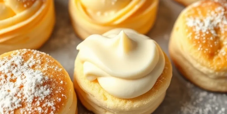 Biscuits crémeux