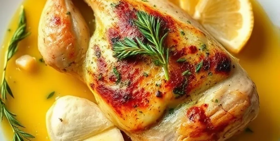 Poulet à la méditerranéenne