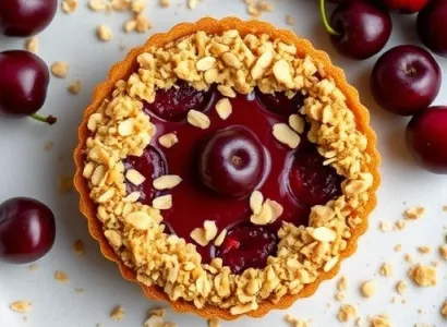 Tarte aux cerises aigres