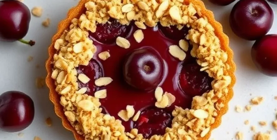 Tarte aux cerises aigres