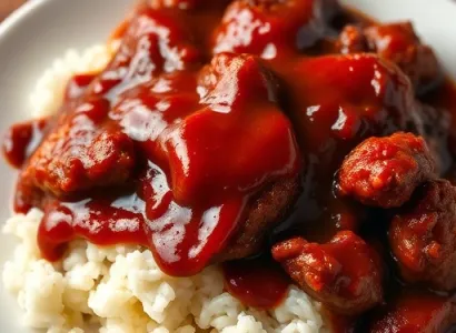 Poulet au barbecue cuit lentement