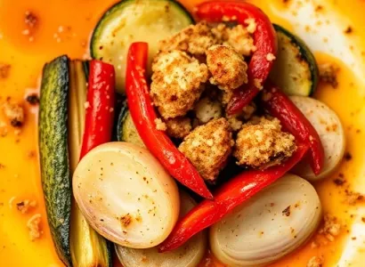 Légumes frits au four