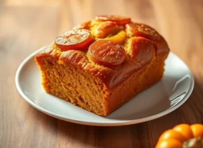 Pain au courge et ananas