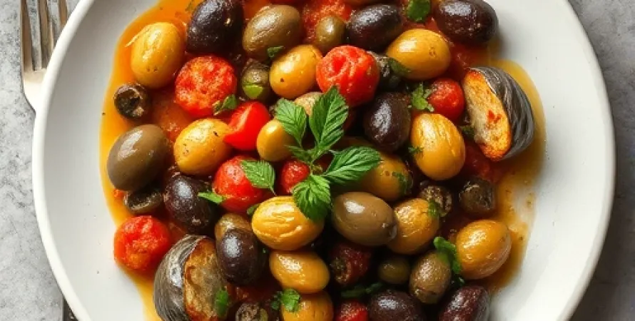 Caponatina d'aubergines