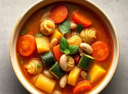 Soupe provençale au pistou