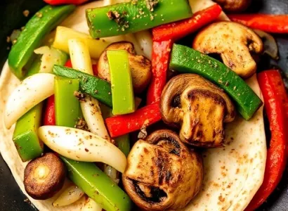 Fajitas végétariennes