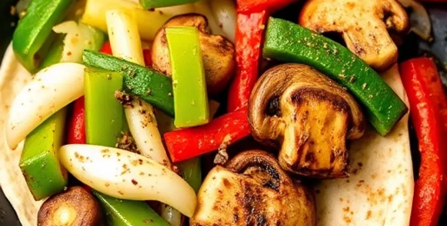 Fajitas végétariennes