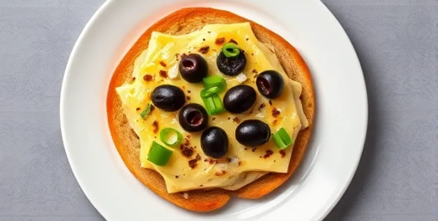 Tartine au fromage cheddar