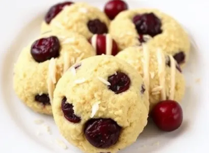 Biscuits aux cerises sans sucre