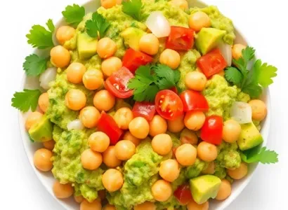 Guacamole au pois chiche