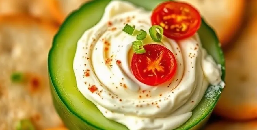 Tartine au concombre