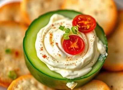 Tartine au concombre