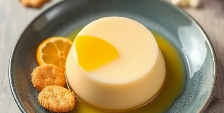 Dessert au Citron Gelé