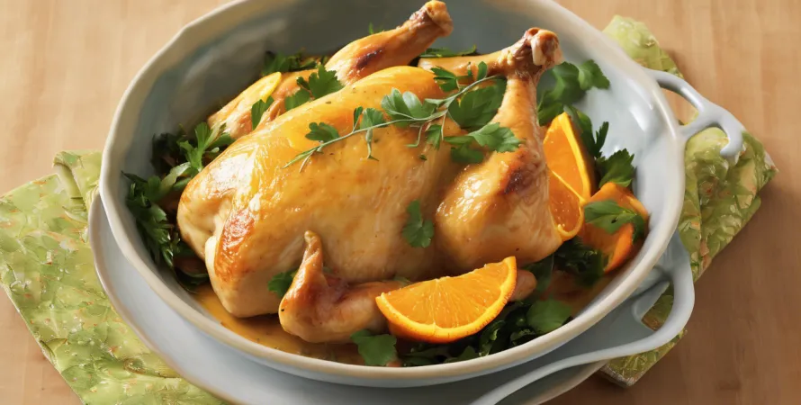 Poulet Sauté à l'Orange Revisité