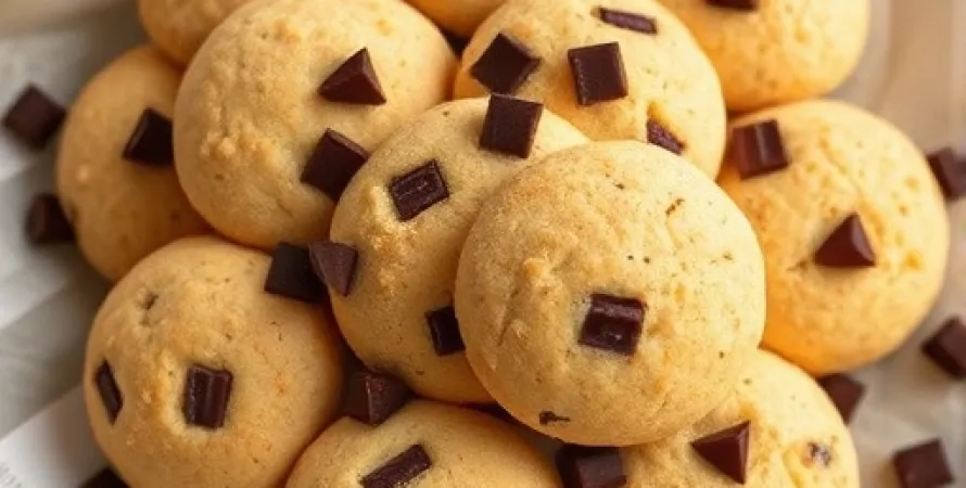 Biscuits aux petits morceaux de chocolat