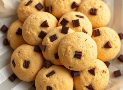 Biscuits aux petits morceaux de chocolat