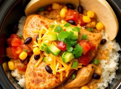 Poulet Sud-Ouest au Crock-Pot