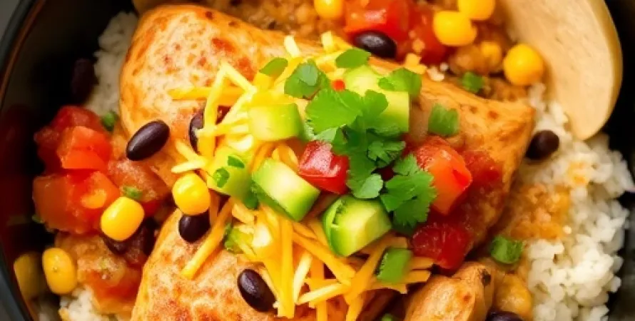 Poulet Sud-Ouest au Crock-Pot