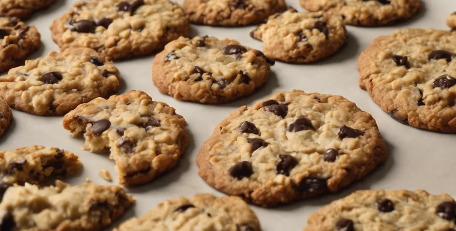 Cookies à la mélasse et au son d'avoine