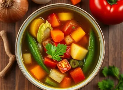 Soupe de légumes du Cap-Vert