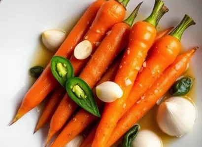 Carottes aigre-doux style mexicain