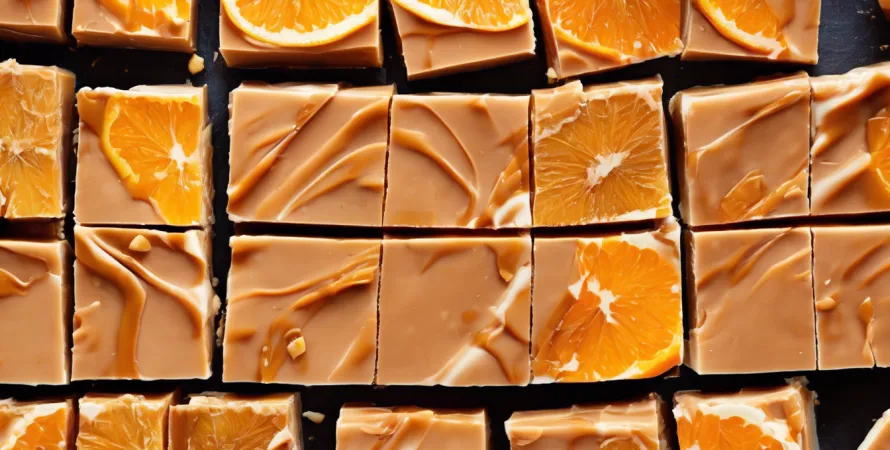 Fudge Marbré à l'Orange