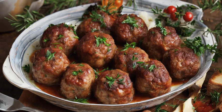 Boulettes de Viande Festives