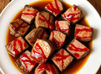 Marinade de boeuf et porc
