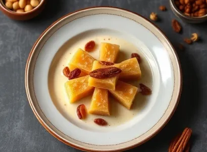 Halwa de semoule au lait