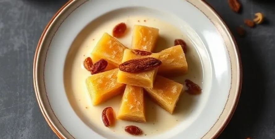 Halwa de semoule au lait