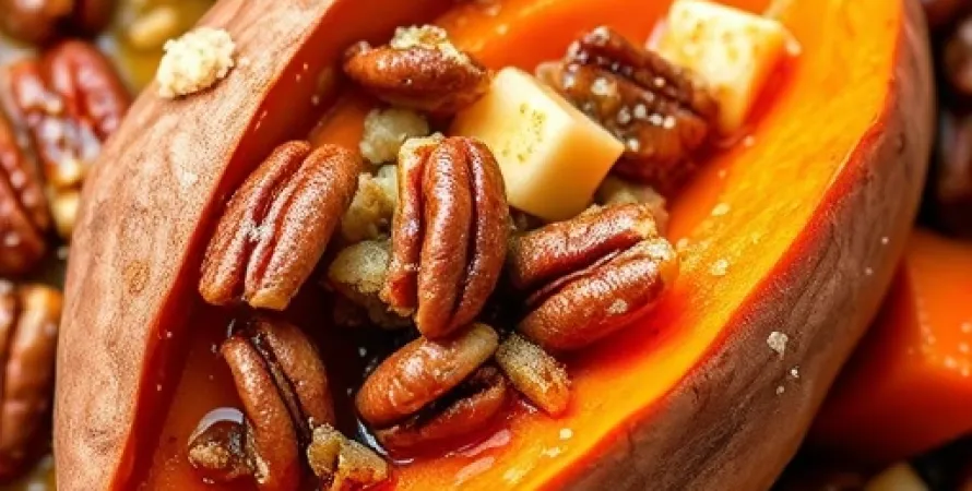 Patates douces au sirop d'érable