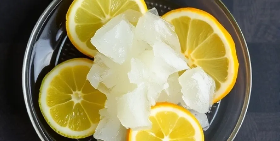 Glace au citron