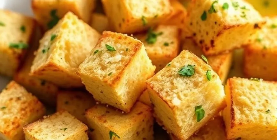 Croûtons aux herbes italiennes