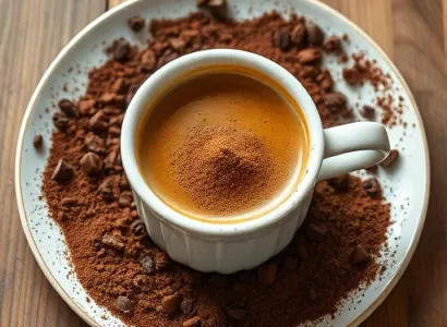 Crème de café au cacao